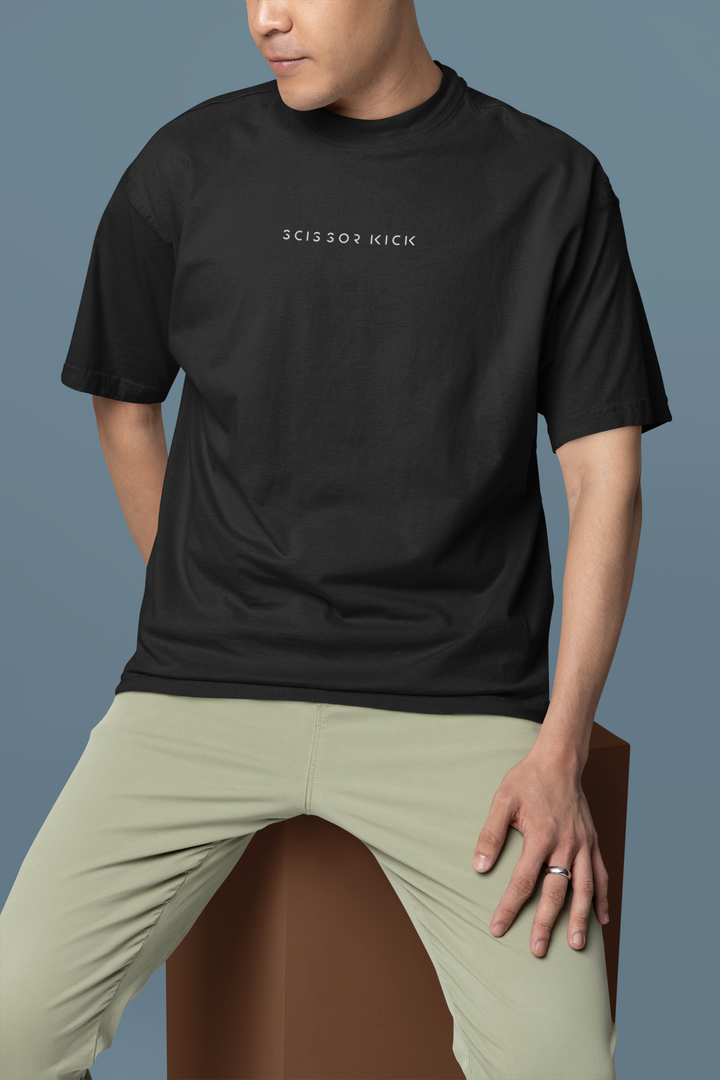 Oversized Terry T-Shirt "Scissor Kick"