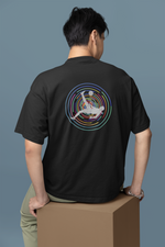 Load image into Gallery viewer, Oversized Terry T-Shirt &quot;Scissor Kick&quot;
