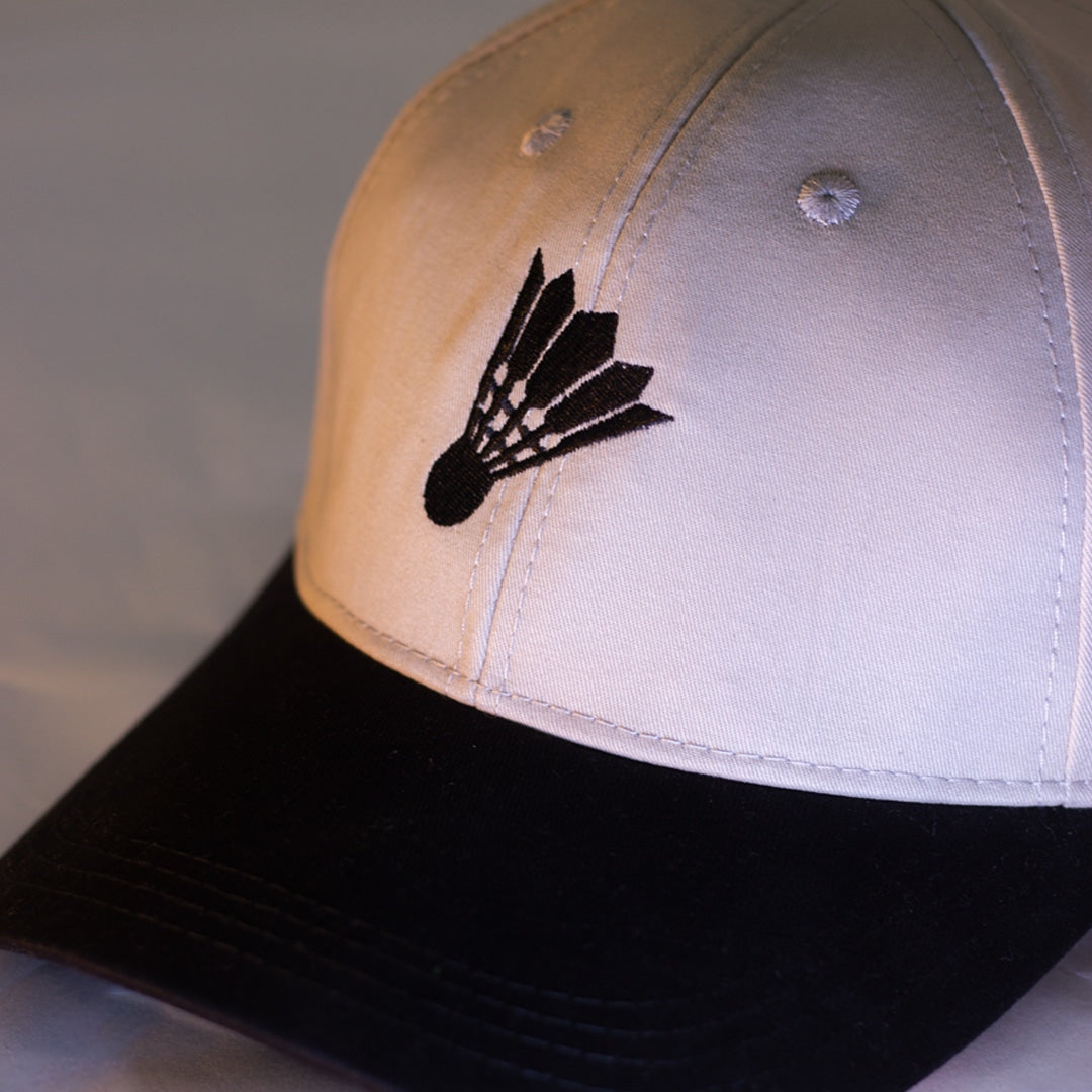 Baseball cap (6 panel) with Badminton theme