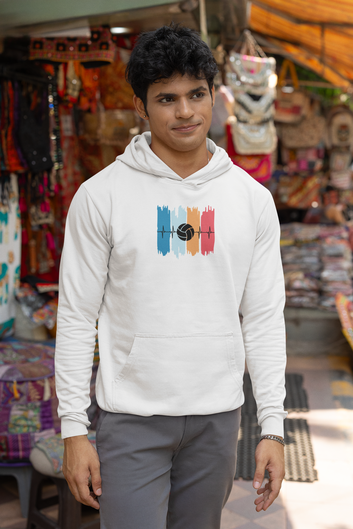 Hoodie "Volleyball Beat"