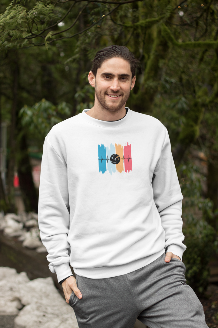 Sweatshirt Full Sleeve "Volleyball Beat"